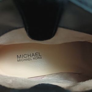 Michael Kors rhinestone black boots 6.5